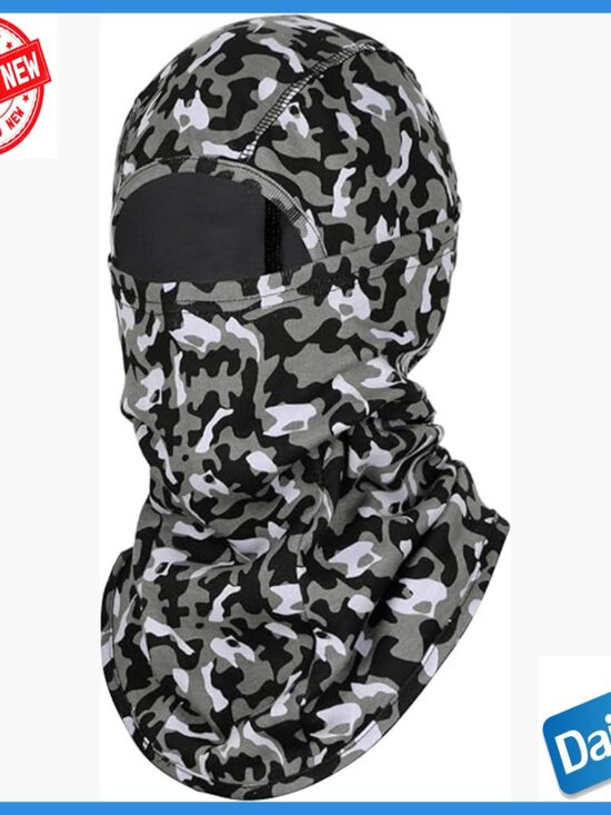Flame Resistant Balaclava Hood 5.5oz Cotton Arc Rated FR Face Mask main image 7